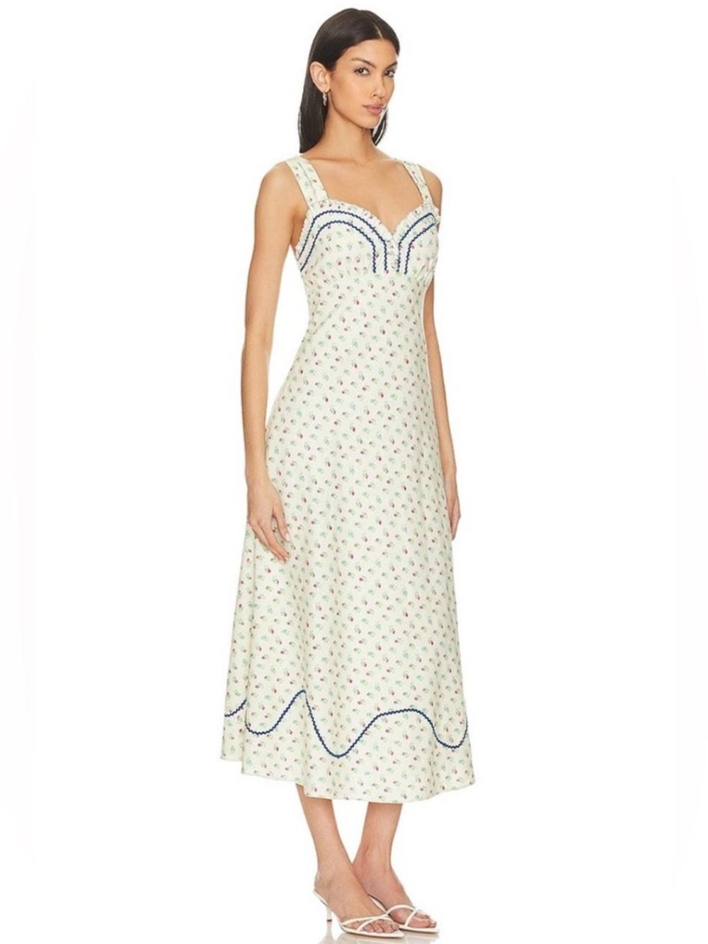 Free People Sweet Hearts Midi Dress